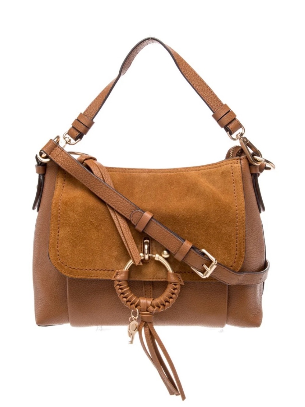 See by Chloe Suede & Leather hobo Tan